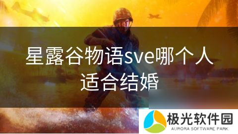 星露谷物语sve哪个人适合结婚