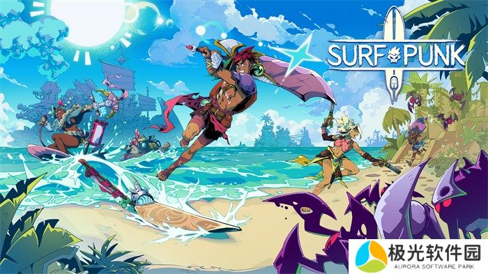 踏浪而行，夺宝求生！多人合作APRG《Surfpunk》预告片公开