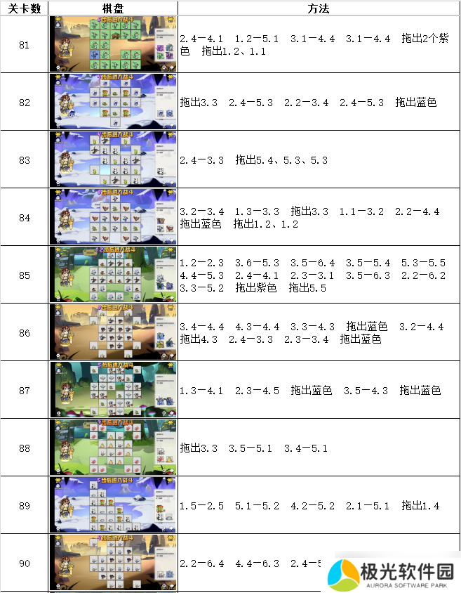 召唤与合成随机解密1-96过关大全